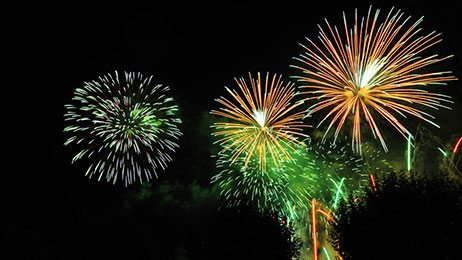 Pyromagie Feuerwerk